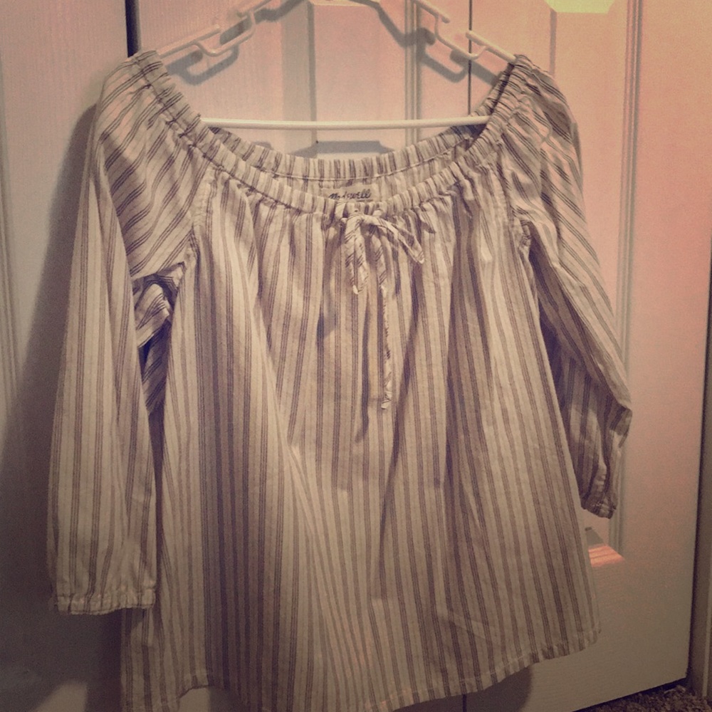 Madewell Off-shoulder Blouse